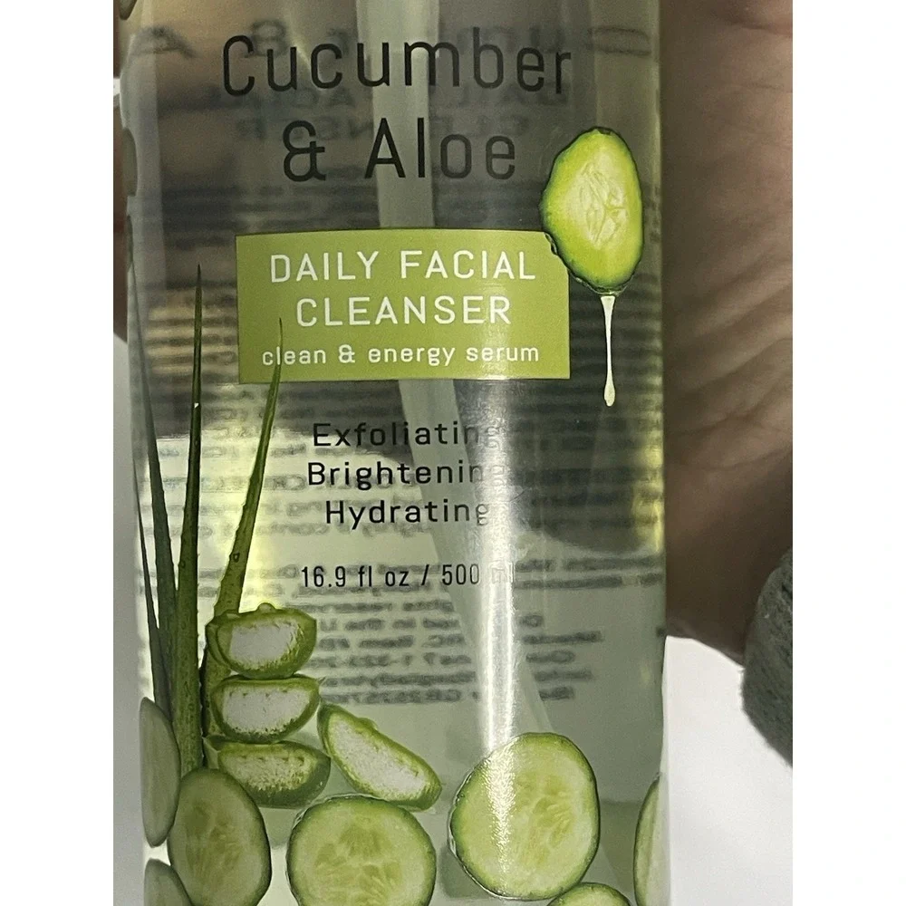 Cucumber & Aloe Daily Facial Cleanser‎ 16.9 fl oz New